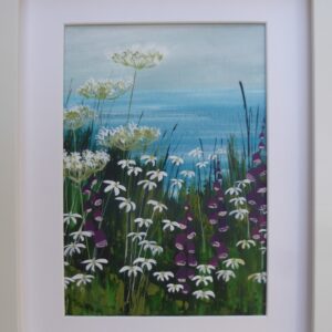 Foxgloves and Daisies